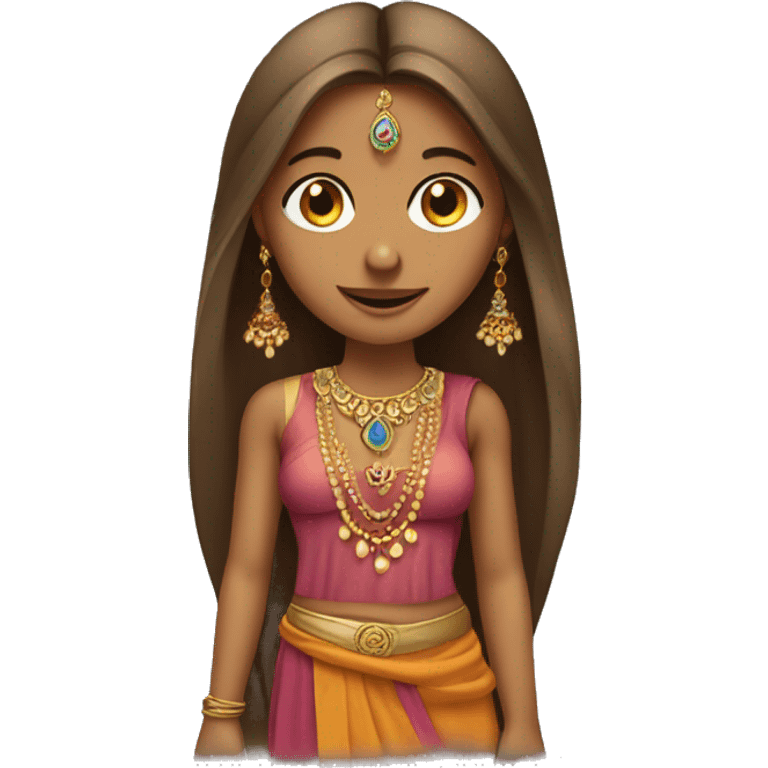 indian-girl-with-long-hair-and-long-face-wearing-earings emoji