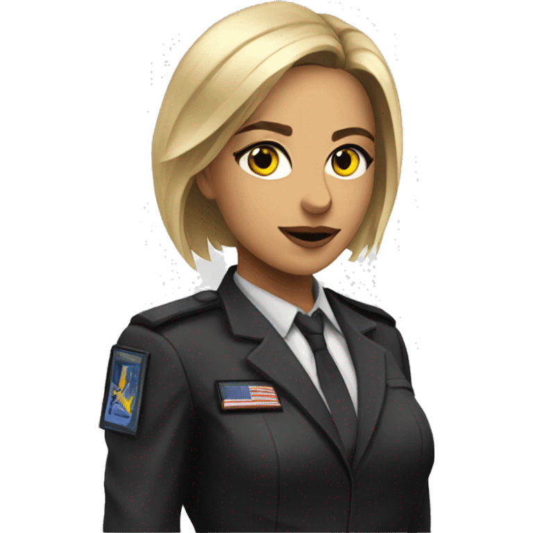 CSGO agent woman  emoji