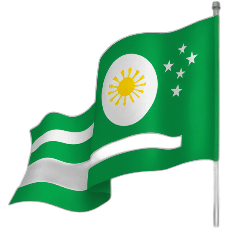 Flag of Karakalpakstan emoji