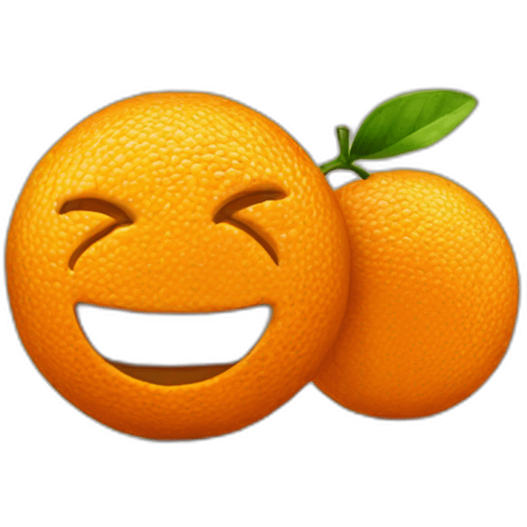 Orange emoji