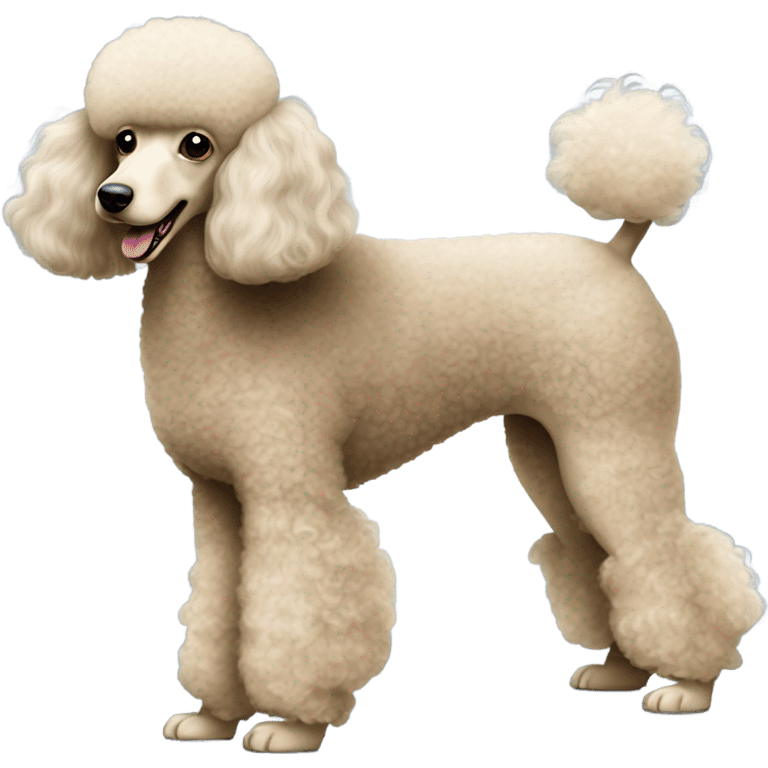 Poodle  emoji