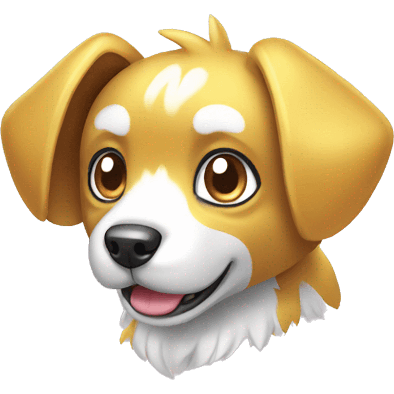 Colorful Shiny Electric Dog Pokémon emoji