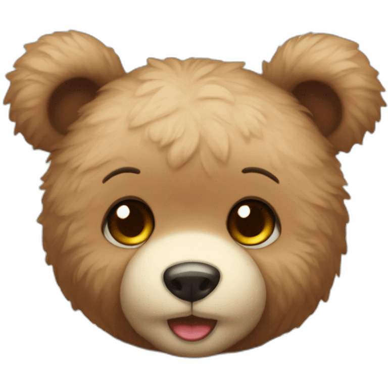 teddy bear cute emoji