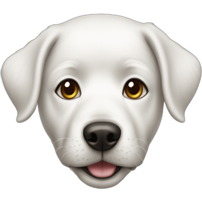 White dog emoji