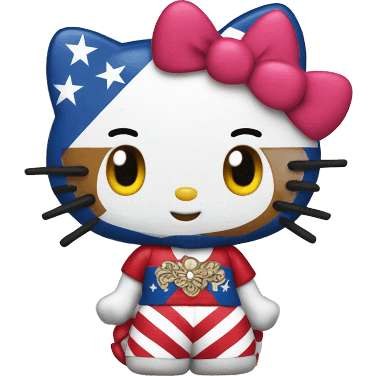 hello kitty puerto rican emoji