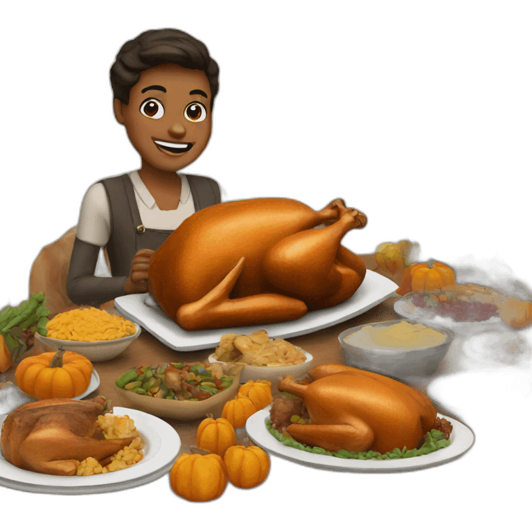 Thanksgiving emoji