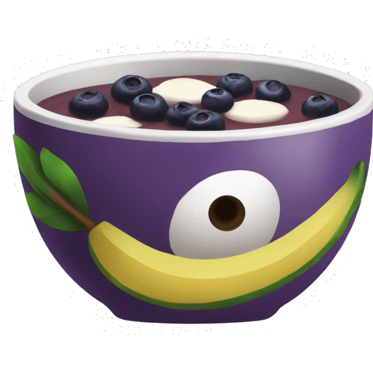 Açaí bowl emoji