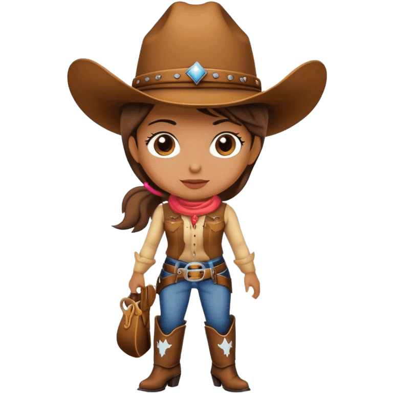 Cowgirl emoji