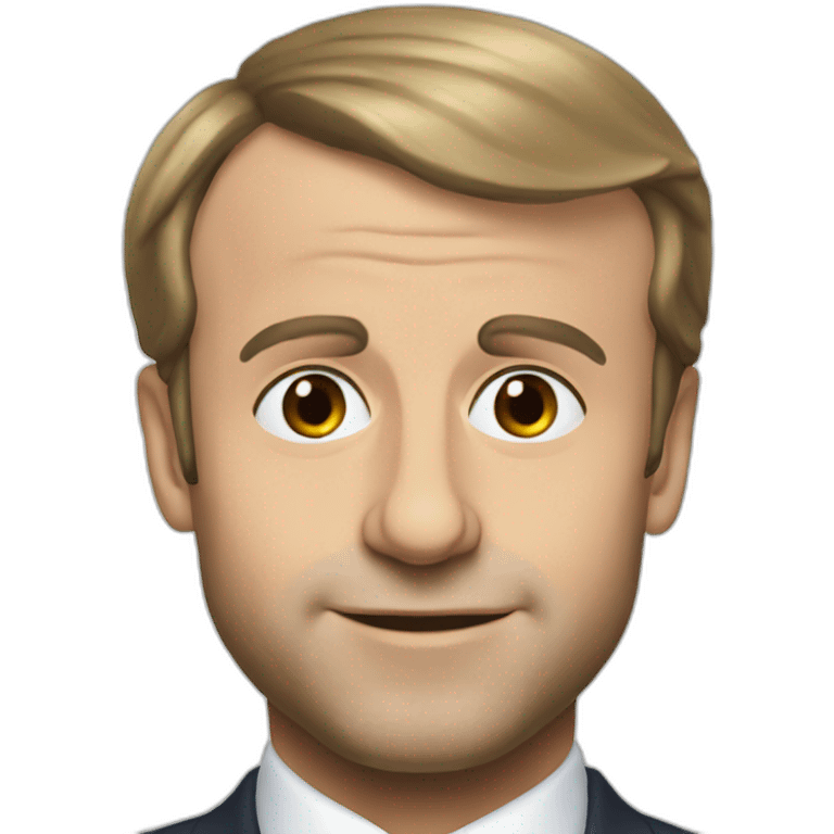 Emmanuel Macron emoji