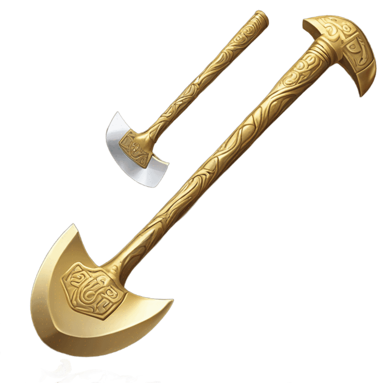 Gold Axe emoji