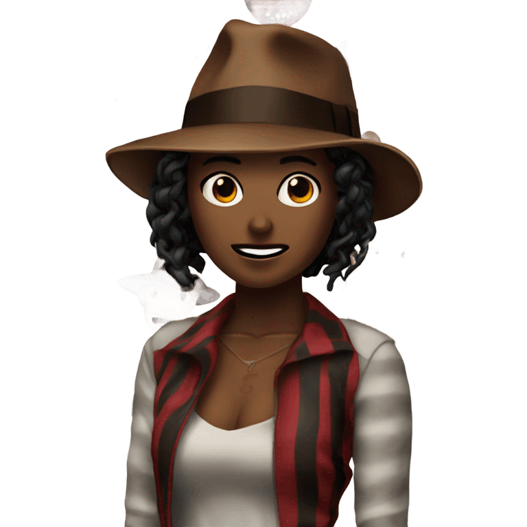 Female versions of Freddy Krueger, and Jason emoji