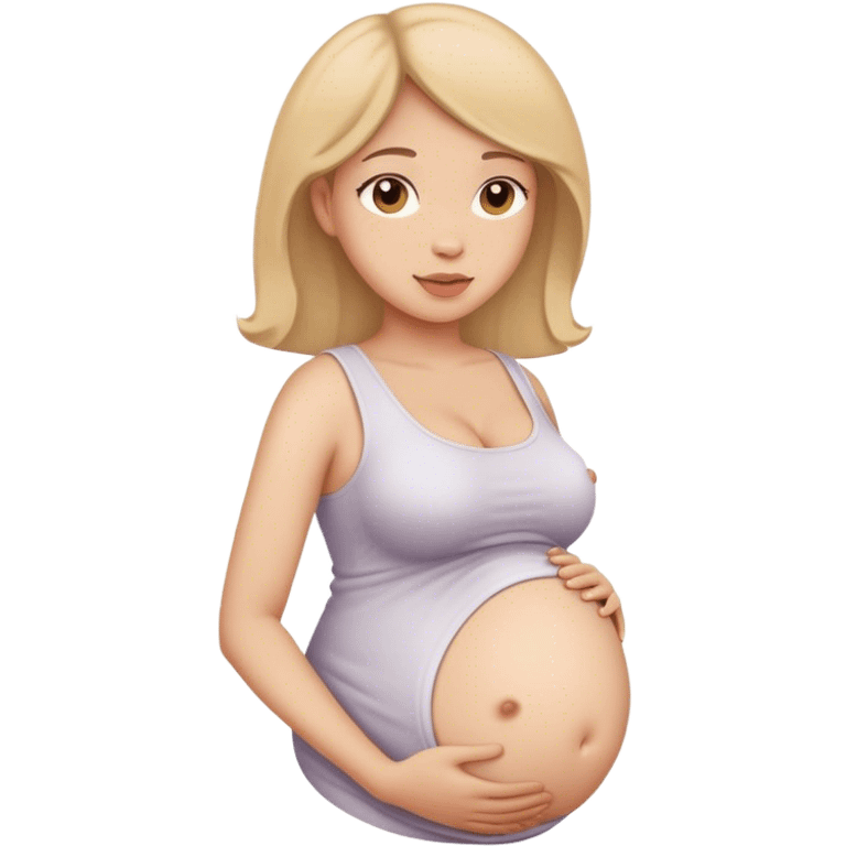 pregnant emoji