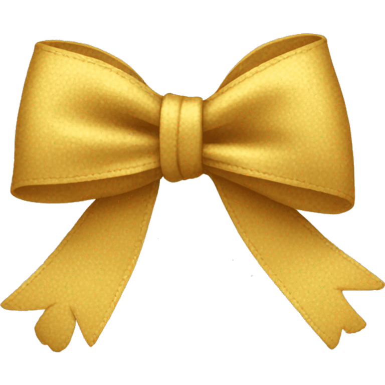 Coquette bow emoji