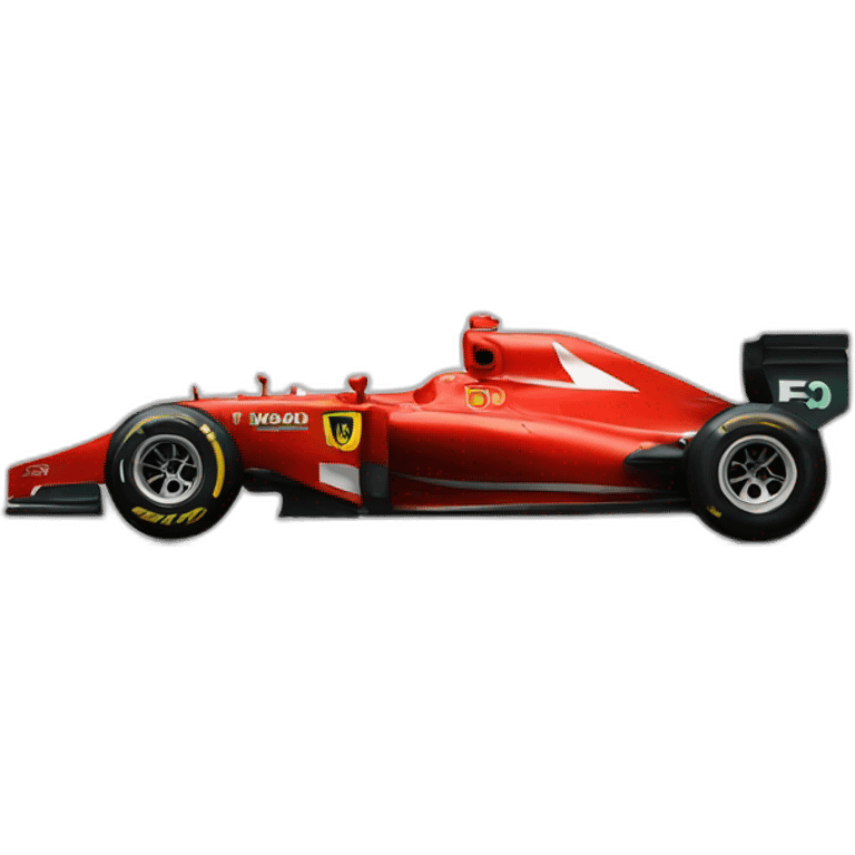 f1 car ferrarie emoji