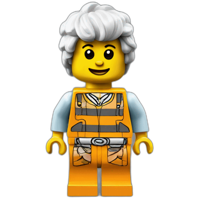 Lego minifigure emoji