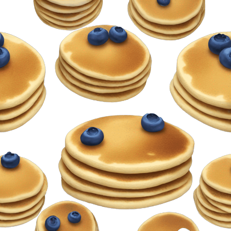 Blueberry pancakes  emoji