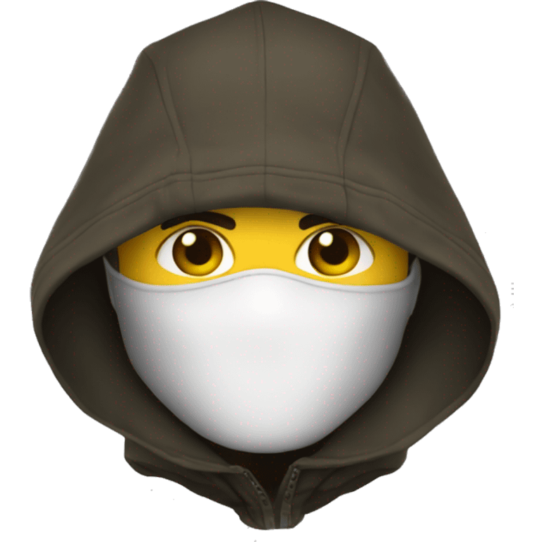 Bandit cagoule  emoji