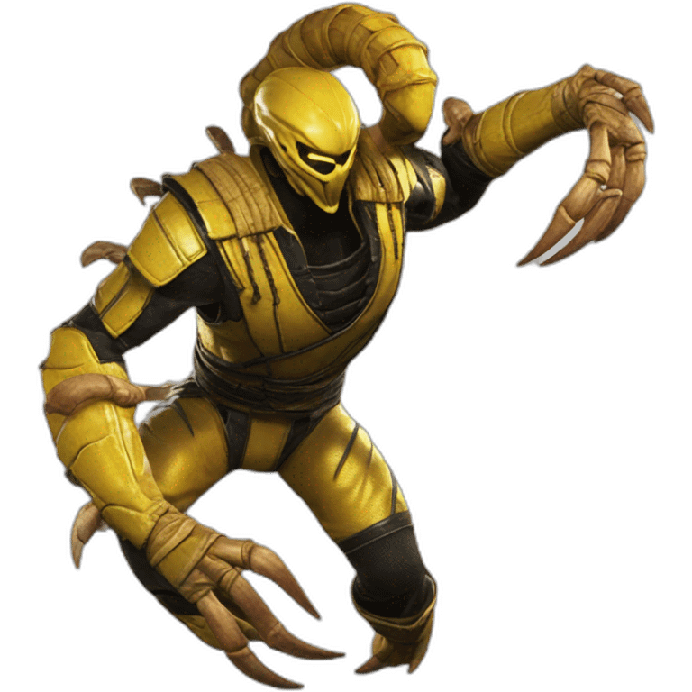 Scorpion mortal kombat 11 emoji