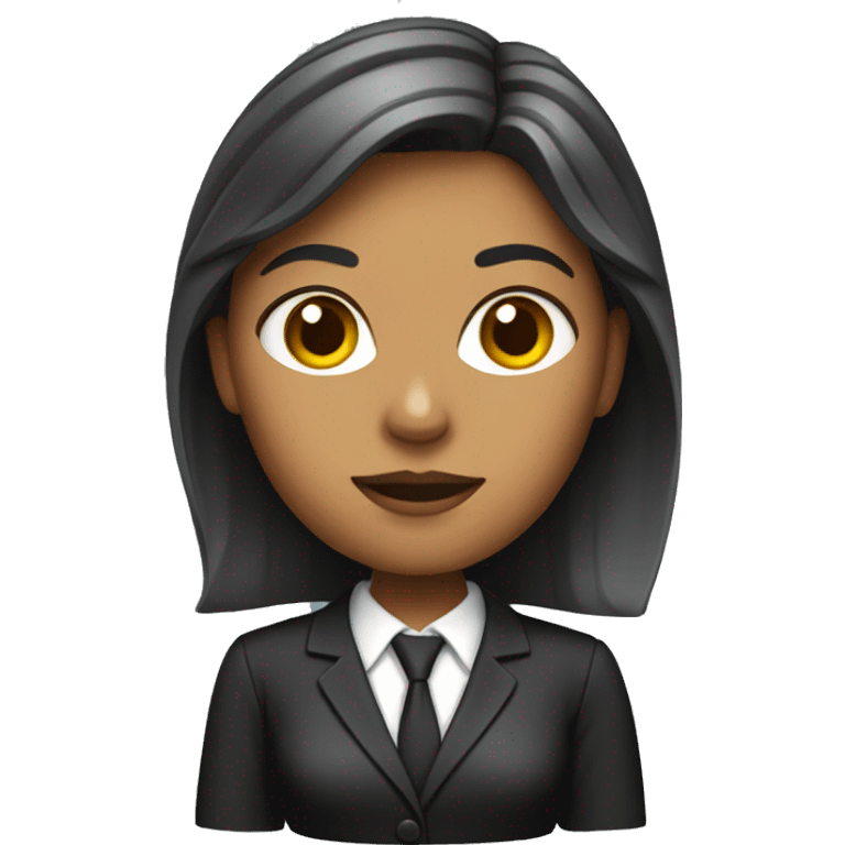 female lawyer, whole body emoji