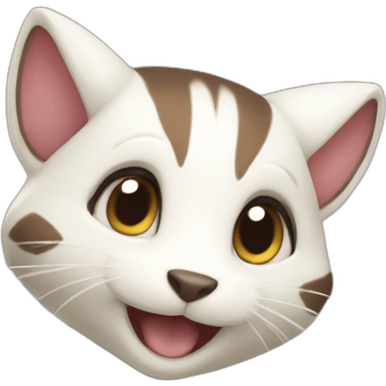 White Furret emoji