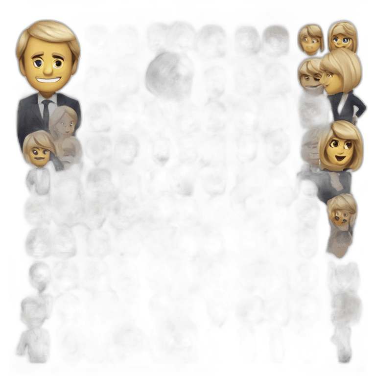 Emanuel macron sur brigitte macron emoji