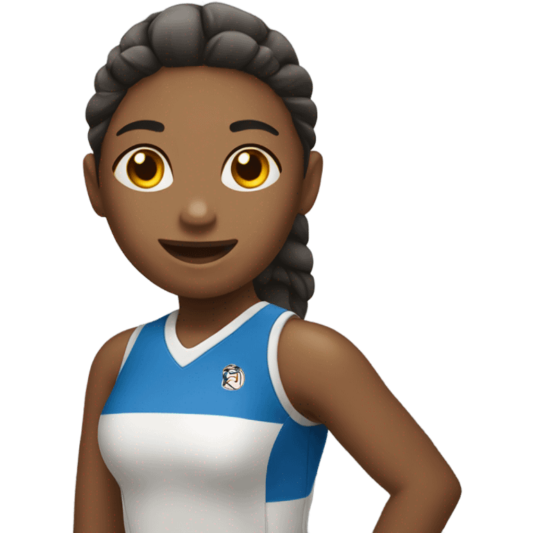 Girl playing volleyball  emoji