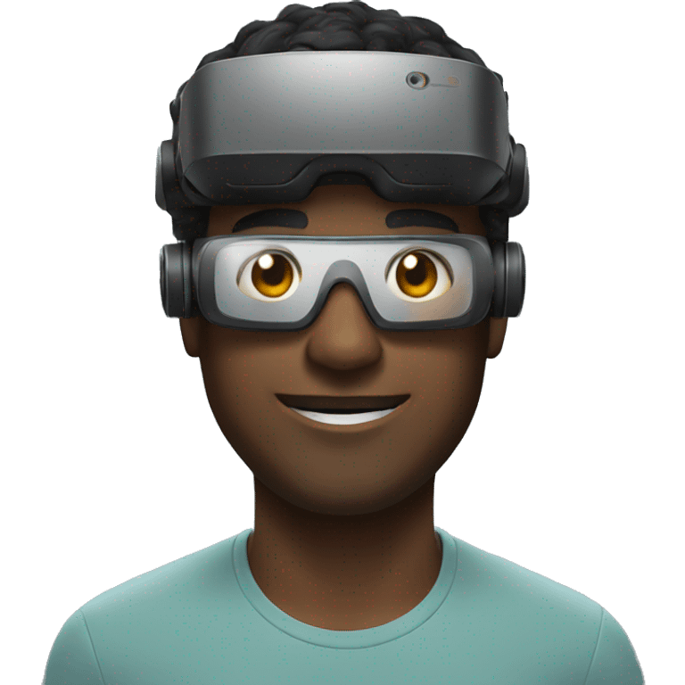 man with vr  emoji