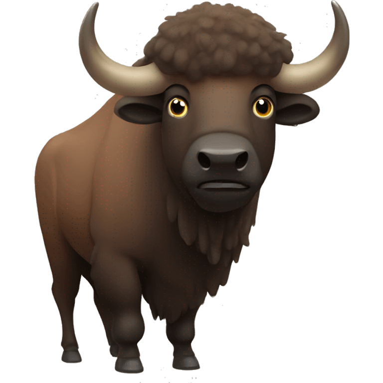 an emoji for a bison emoji