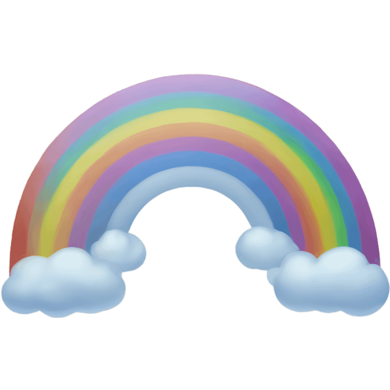 Neutral rainbow emoji