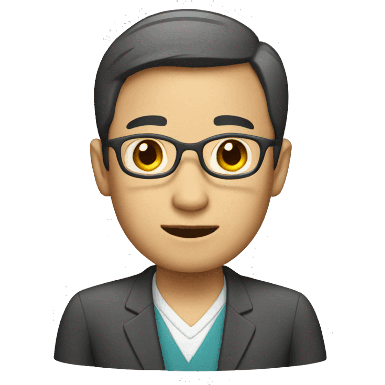 Asian teacher emoji