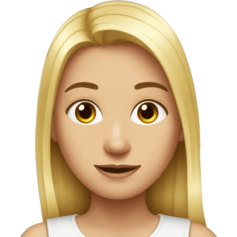 Кудрявая девушка с черной кошкой emoji