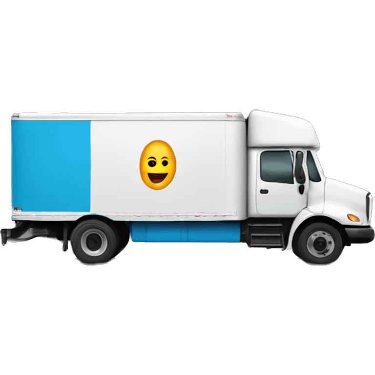 Box truck with “PGS” on the side emoji