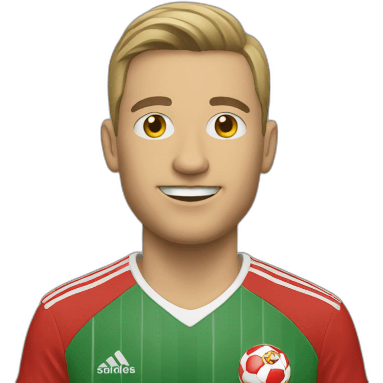 Fußballfan emoji