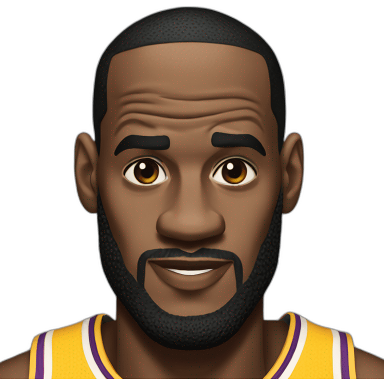 Lebron james nba emoji