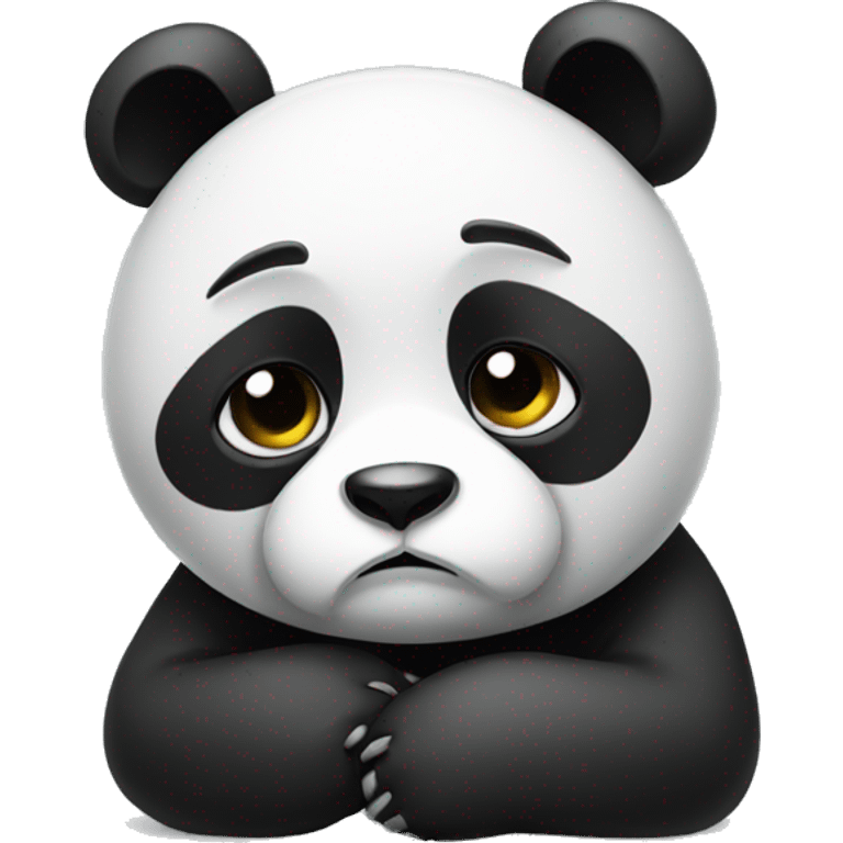 sad panda emoji