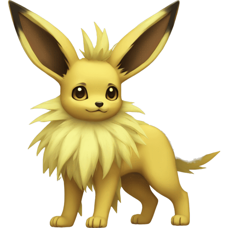 Eevee-Jolteon full body emoji