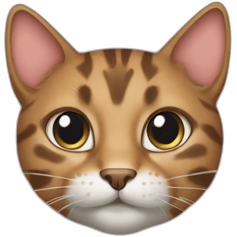 blotched tabby cat emoji