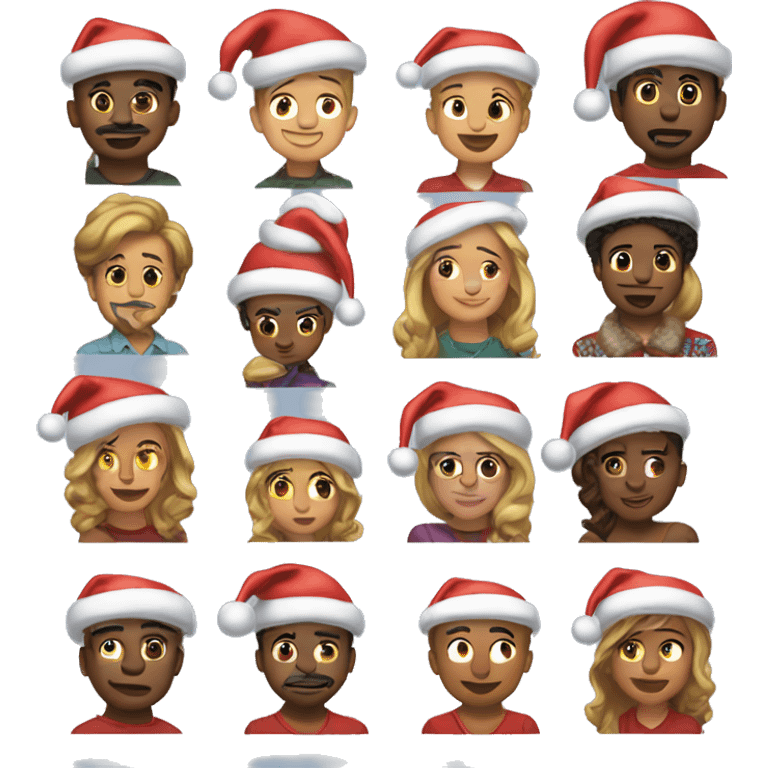 90’s Christmas  emoji