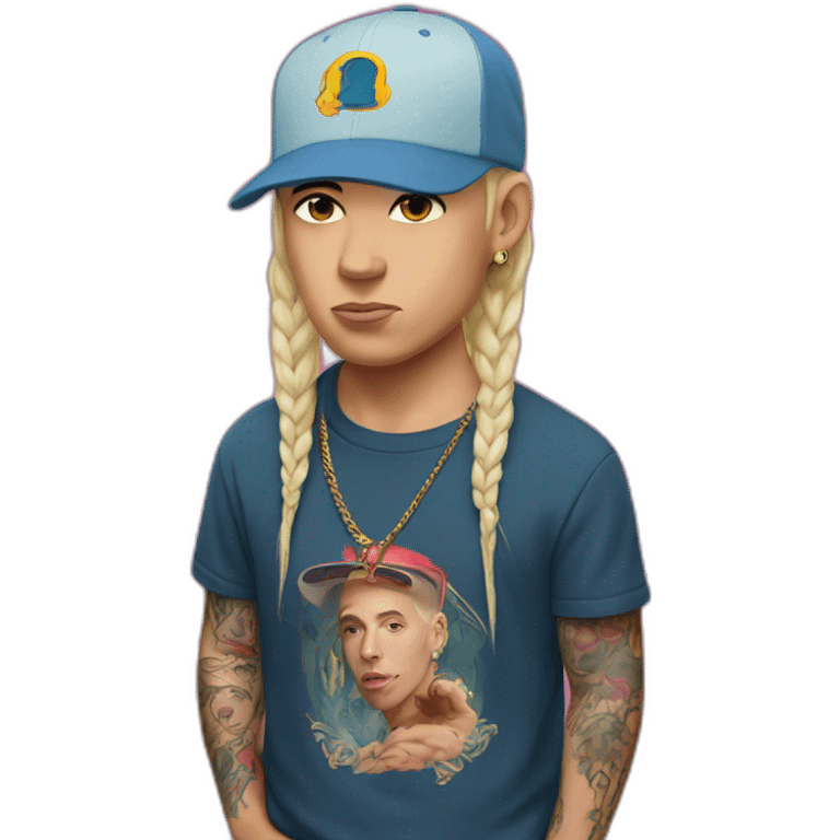 Eminem with a HALA tattoo  emoji