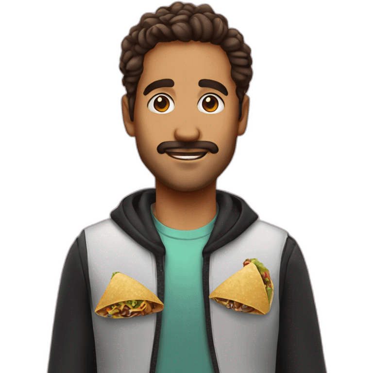 Holo taco emoji