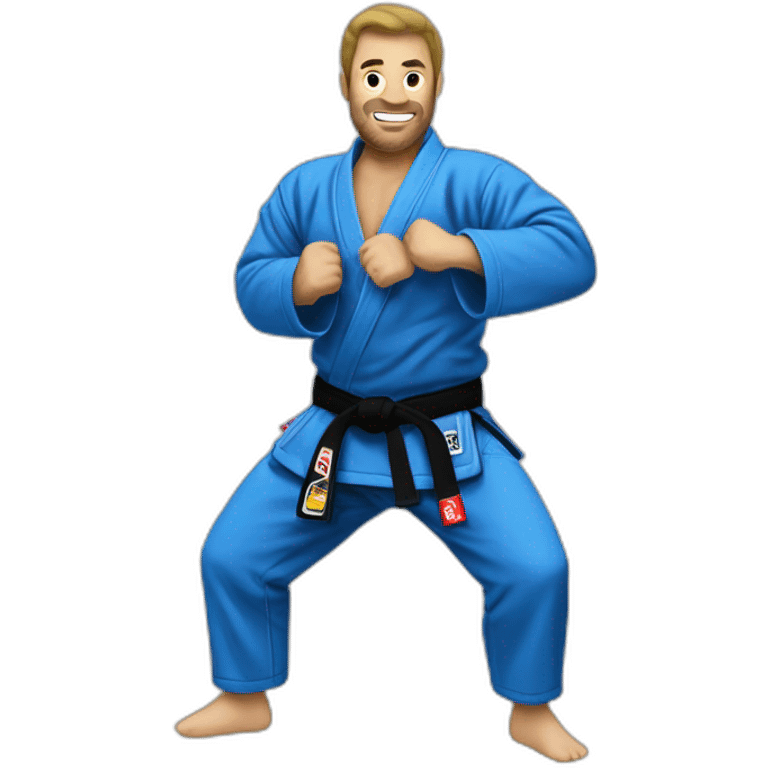 Gemini zodiac Jiu-Jitsu  emoji