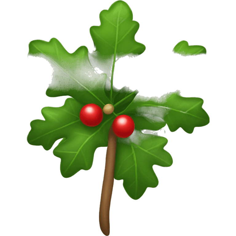 Mistletoe emoji