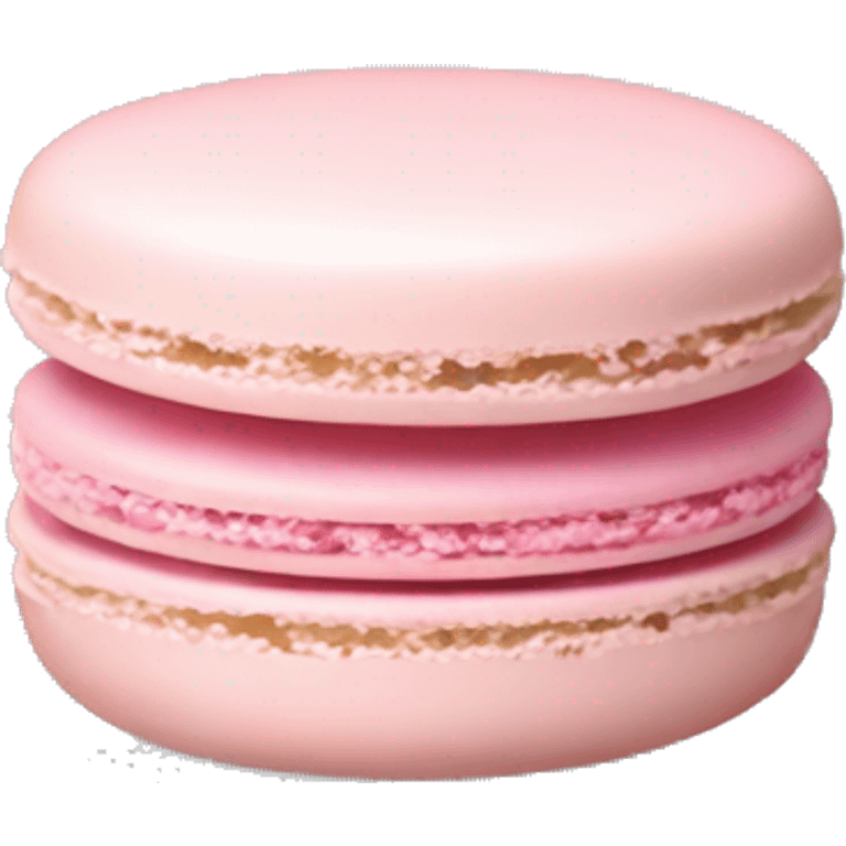 Light pink macaron emoji