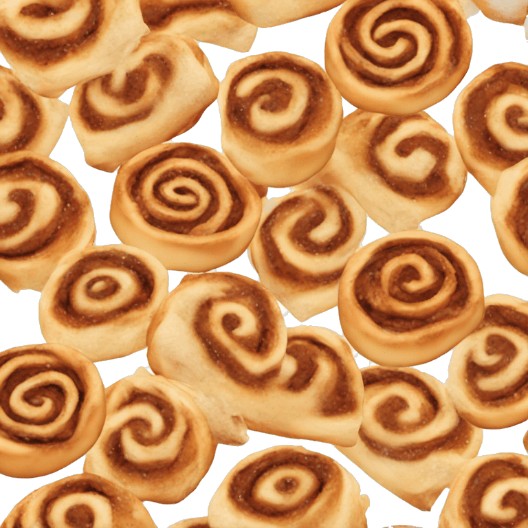 Animated cinnamon roll emoji