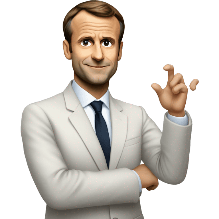 Emanuel macron emoji