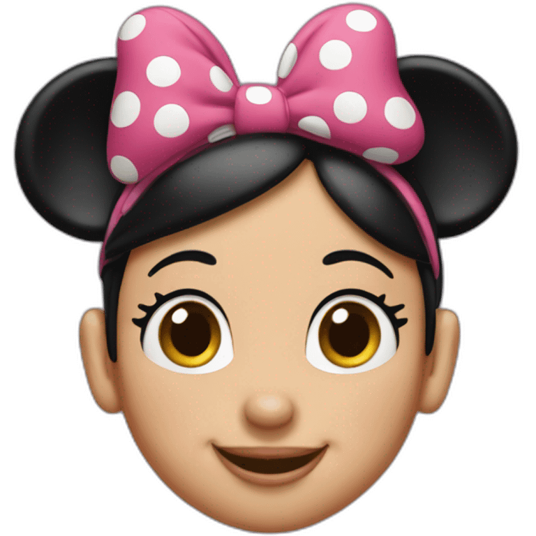 Minnie mouse emoji