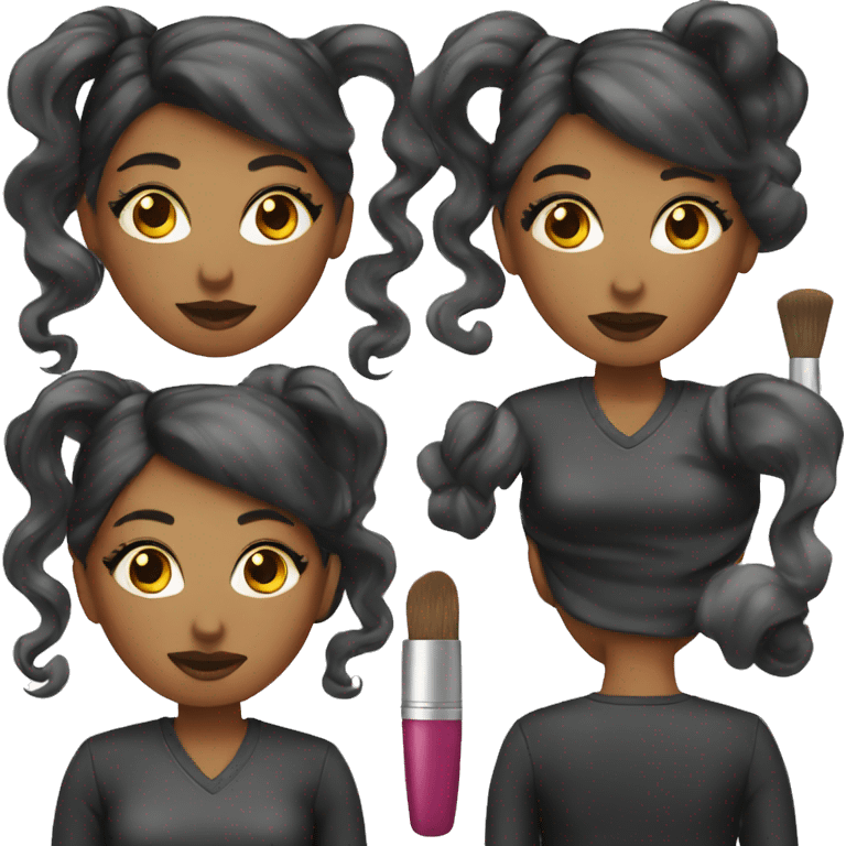 female makeup artist emoji