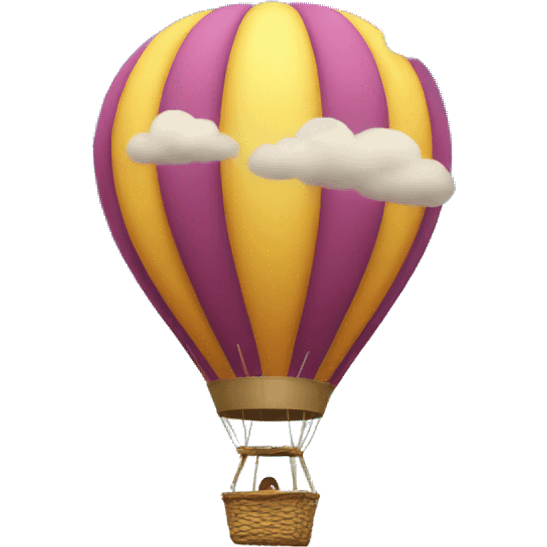 Hot air balloon emoji