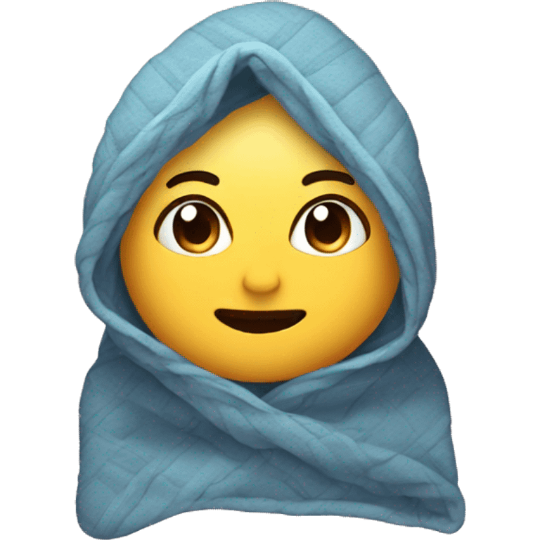 cute blanket emoji