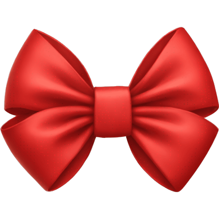 Red bow emoji